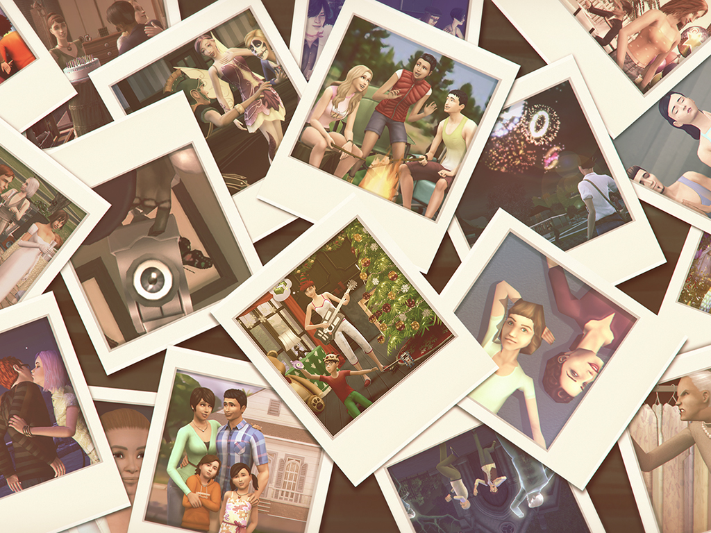The sims fira the sims jubileum med roliga bakgrundsbilder och ...